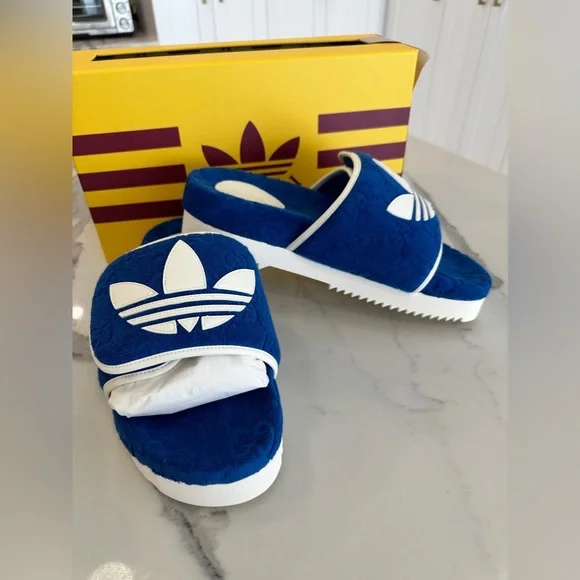 Gucci X Adidas Slides
